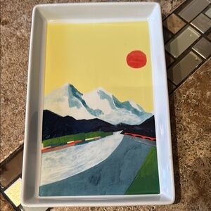 West elm collector’s edition 9x6 tray/dish
Created by artist Mizuki Goto